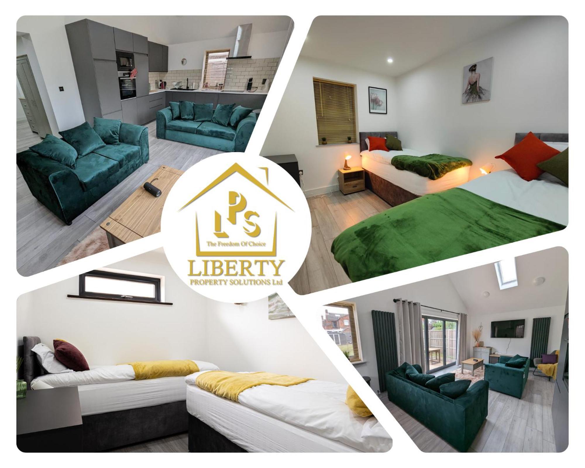 7 Guests - 4 Bedroom - Free Wi-Fi - Kettering Luaran gambar
